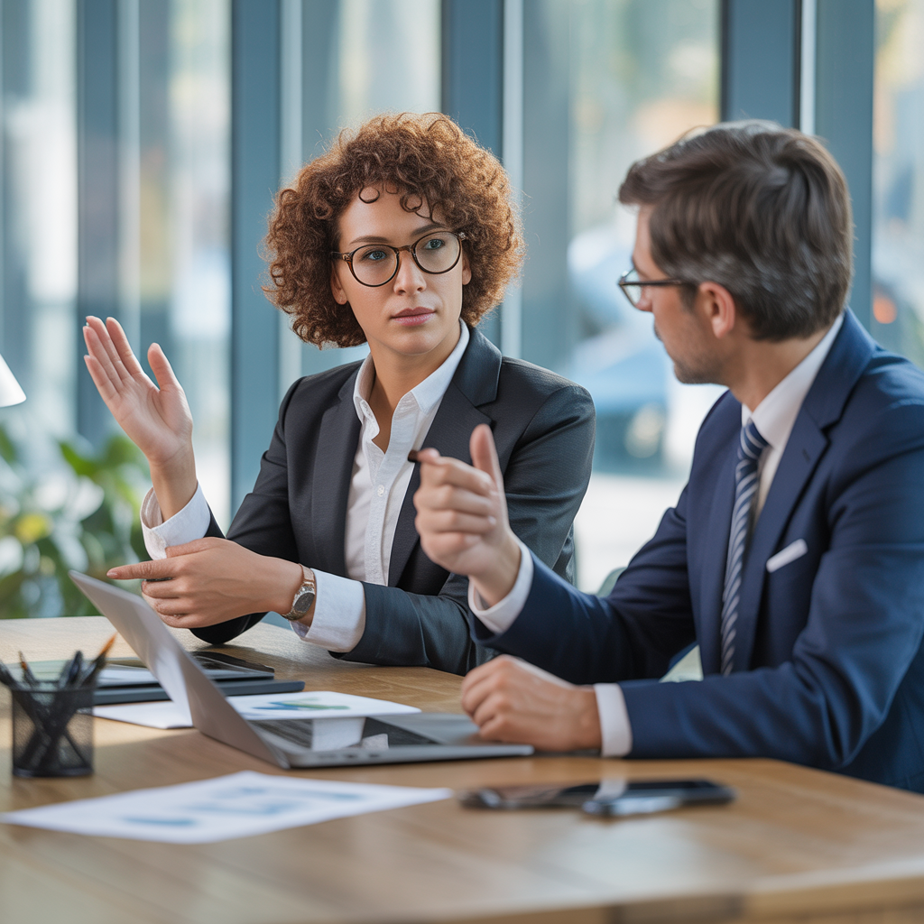 Équipe de BusinessBoost en réunion de brainstorming créatif
