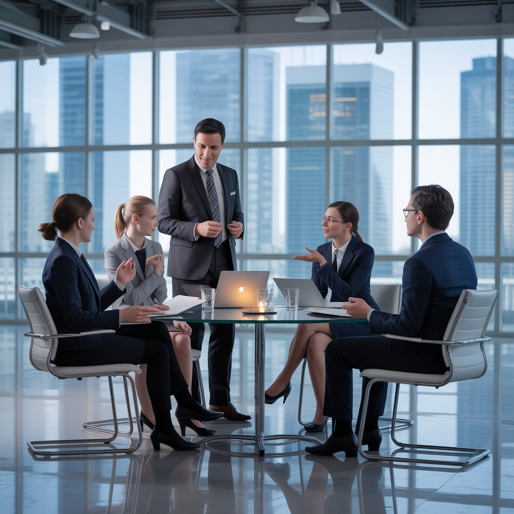 Environnement de bureau collaboratif et moderne